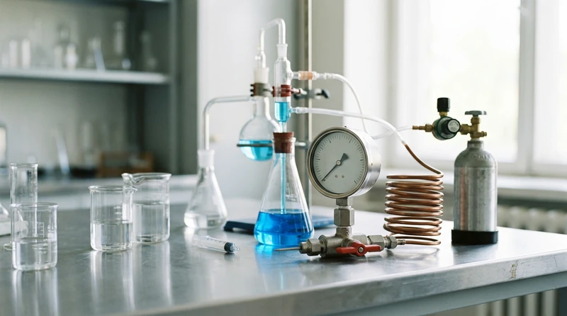 A pressure gauge and dial valve on a polished metal vessel symbolizing a system pushing back