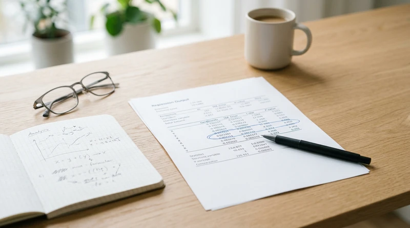 A printed spreadsheet of numbers with one row circled in pen
